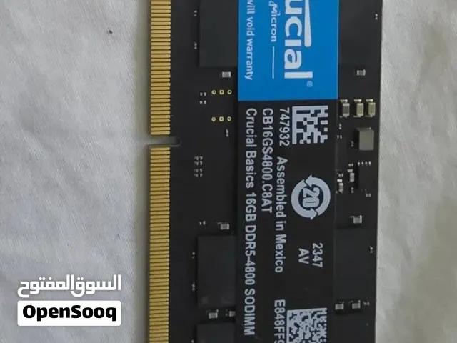 16 GB DDR5-4800 Sodimm Laptop للبيع