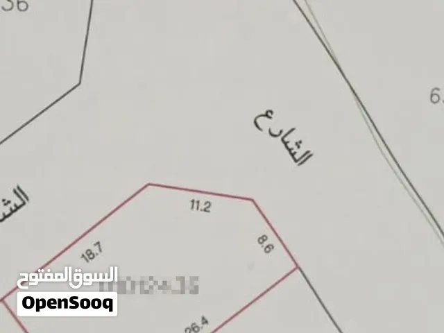 ارض سكنية زاوية شارعين في عراد الجديدة 407 متر/ من المالك مباشرة
