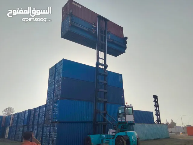 حاويات فارغه مستعمله ( كونتينر ) مجمركه للبيع  في عمان used containers