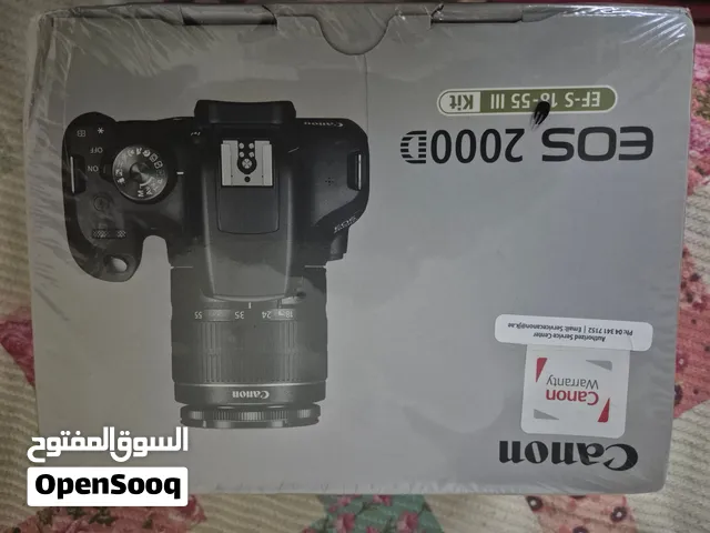 كاميرا كانون للبيع 2000D