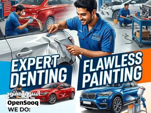 Denting and painting work