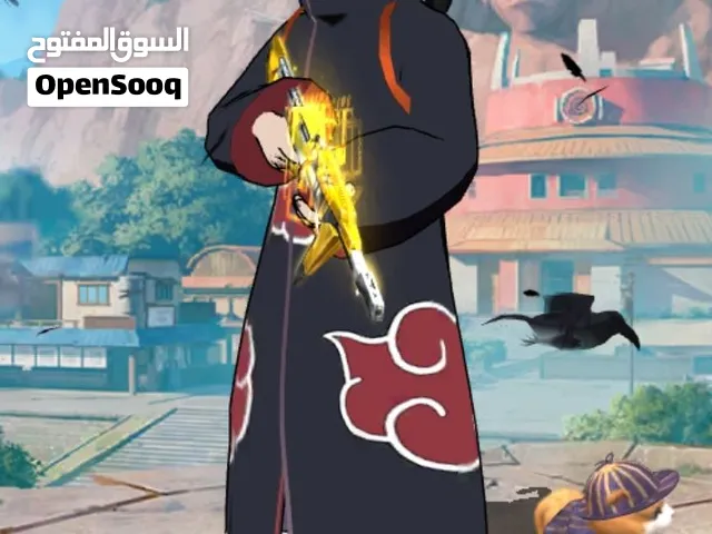 حساب فري فاير للبيع - لفل 59 - سكن إيتاشي وأكاتسكي كامل + أسلحة مطورة ( 9 )