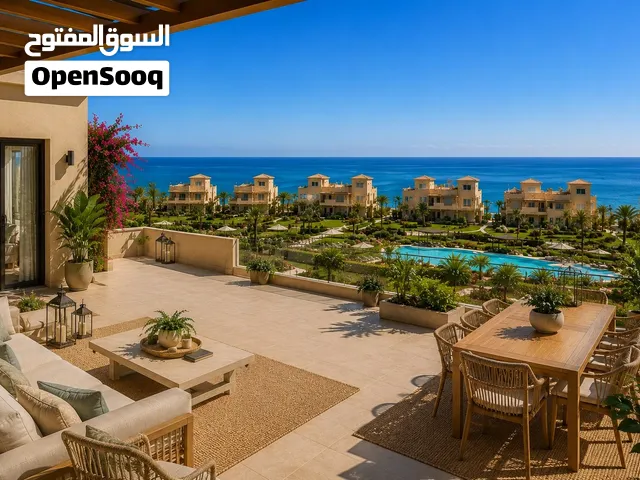 (فرصة لقطة) بنتهاوس ومعاه روف شاسع (جاهز للمعاينة) بView بحر متشطب للبيع بسعر لقطة في العين السخنة