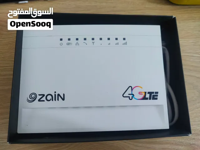 راوتر زين بدون خط مستعمل نظيف بكامل ملحقاته بسعر 15000 الف