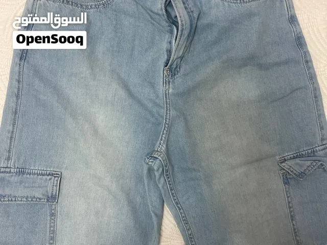 بلاطين جينز ماركات اصلية عالمية من خارج البلاد مريحة فيها مطاط للأحجام الكبيرة