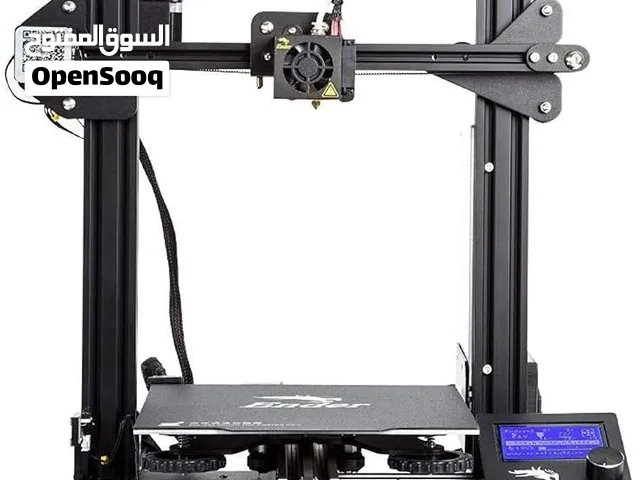 طابعة ثلاثية الأبعاد (Creality Ender 3) بحالة ممتازة للبيع