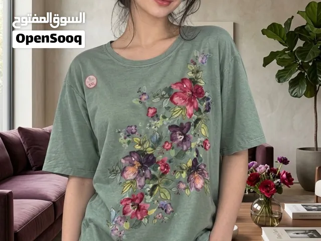 Floral Green Shirt
