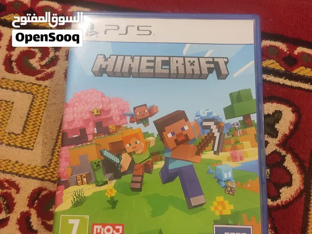 لعبة ماين كرافت مستعمل قليل جدا القرص فول نضافة