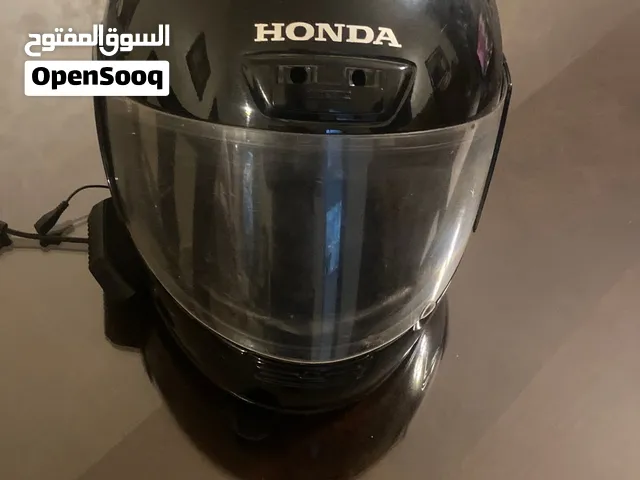 خوذة نوع هوندا اصلي مع سماعة بلوتوث