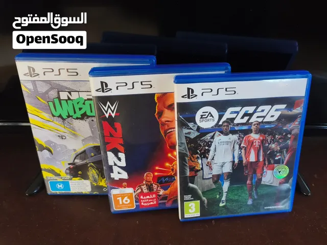 FC26 - WWE2K24 - NFS UNBOUND FOR PS5