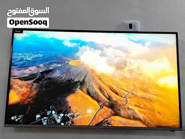 شاشة 50 A-TEC بوصة LED نظيفة بدون عيوب مع ريموت