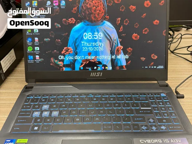 Laptop MSI (CYBORG 15 A13V)