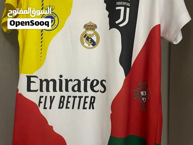 تيشيرت كل النديه الذي لعب فيها اللعب رونالدو 7