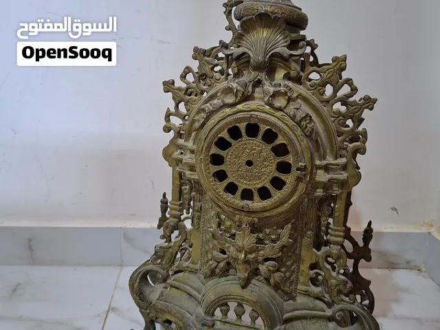 هيكل ساعة أنتيك برونز / نحاس ثقيل فاخر وزن 12 كيلو - ارتفاع 56 سم) للتواصل واتس فقط