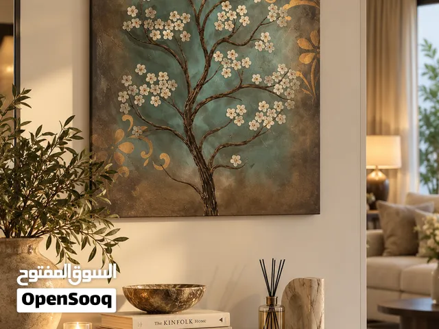 Flowering Tree Canvas Art