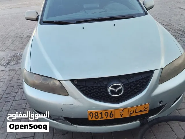 مازدا 6 2005 مستعملة مرخصة بدون حوادث بمواصفات يابانية مع أنوار نهارية وحساسات خلفية