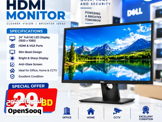 DELL 24 FULL HD LED HDMI MONITOR