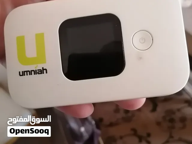 راوتر أمنية شبه الجديد مع بطارية جديدة 5 دينار