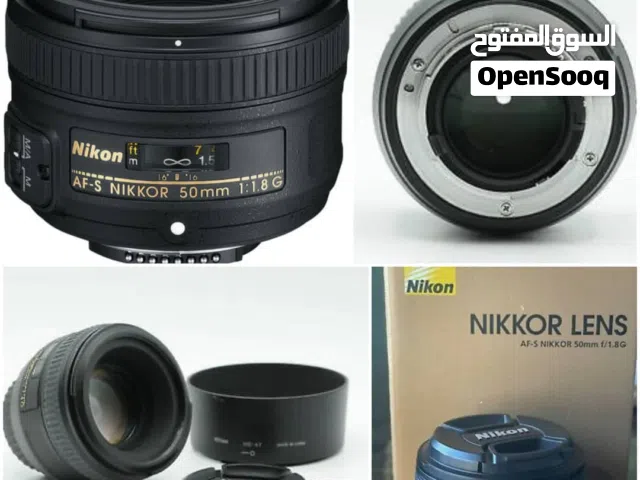 عدسات وكاميرات نيكون مختلفة جميع الموديلات