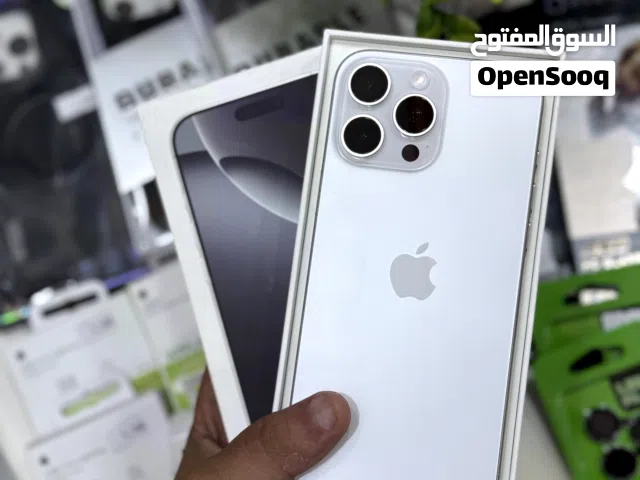 عرض خاص : iPhone 16 pro max 256gb هاتف بحالة الوكالة مع ضمان من دكتور فون بأقل سعر