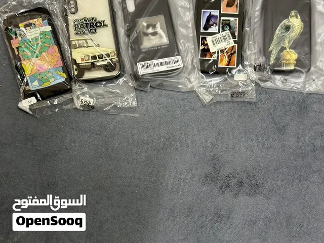 خمس كفرات ايفون x شبه جديده بريالين بس