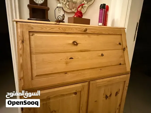 Study table. Opens up so you can write