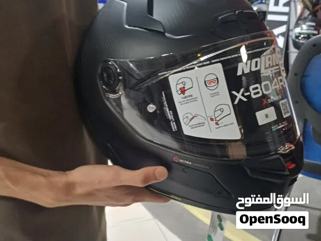 خوذة Nolan X 804 جديدة بالكرتونة وكيسها ، مقاس M