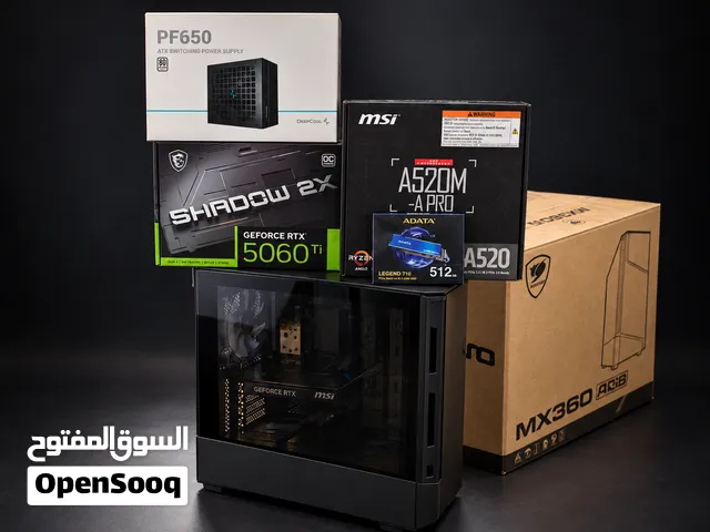 تجميعة Rtx 5060 ti بباكواتها نظيفة بسعر مميز