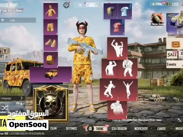 PUBG ACCOUNT FOR SELL