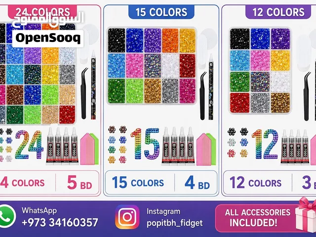 Resin Rhinestones Tools Set  DIY Decorative Accessories