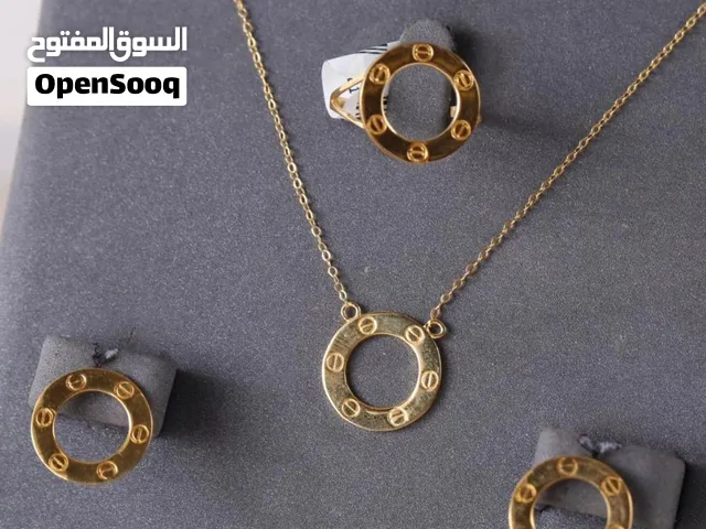 طقم كارتير (LOVE) ذهبي و فضي