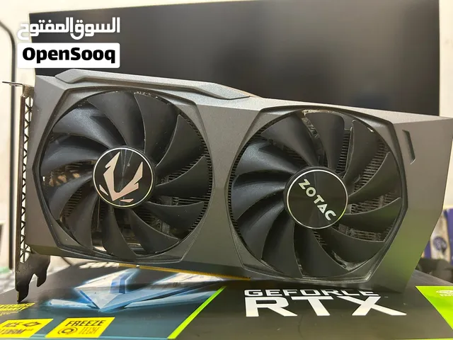 كرت شاشة rtx3050 8gb نضيف جداً استعمال شخصي