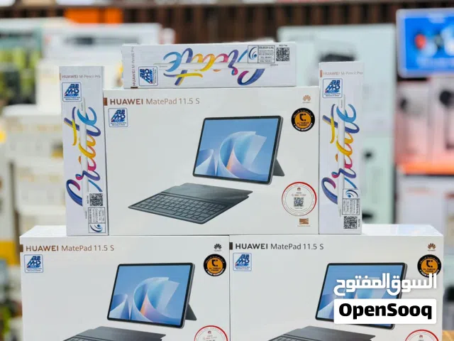 افضل أجهزة هواوي ميت باد 11.5s موديل 2026  ذاكرة 256GB رام 12 مع هدايا كيبورد وقلم