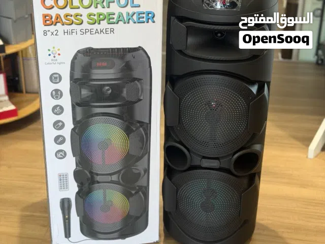 سماعة مزدوجة 8 انش × 2  صوت عالي وصافي جدا