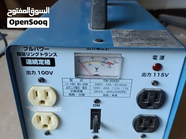 محول كهرباء Step-Down Transformer 2KVA Made in Japan – 200V إلى 100/11