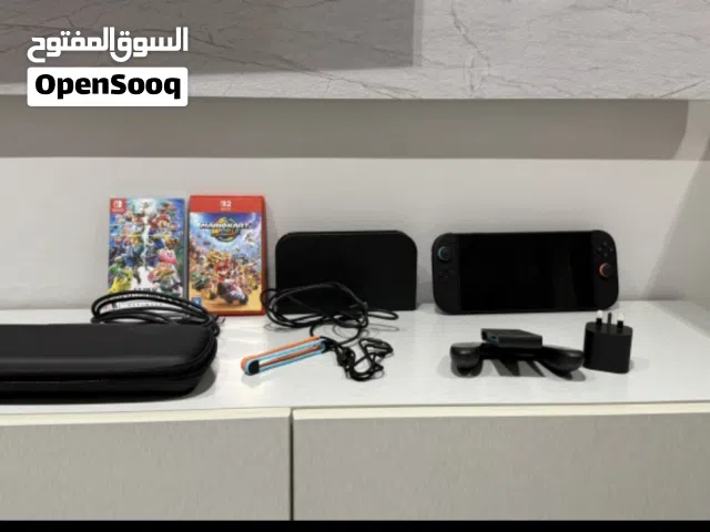 Nintendo switch 2 with 3 games and 256 storage