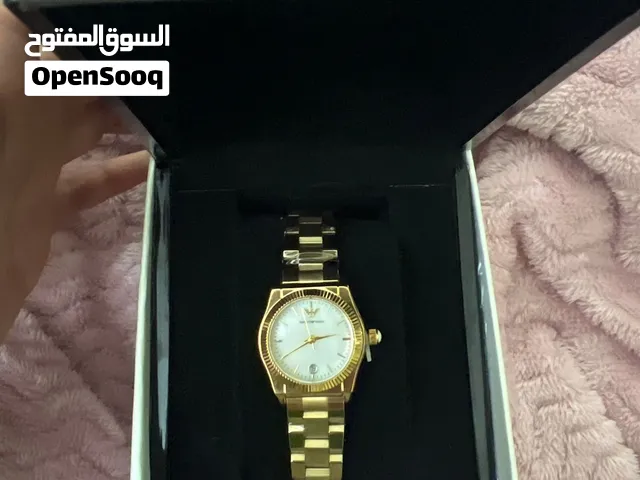 ساعة Emporio Armani نسائية فاخرة أصلية