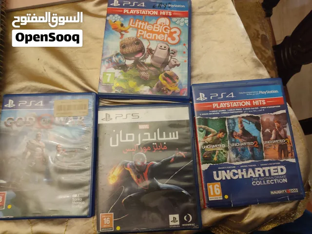 PS5,PS4 مستعمل و للبيع الأربع ب2100