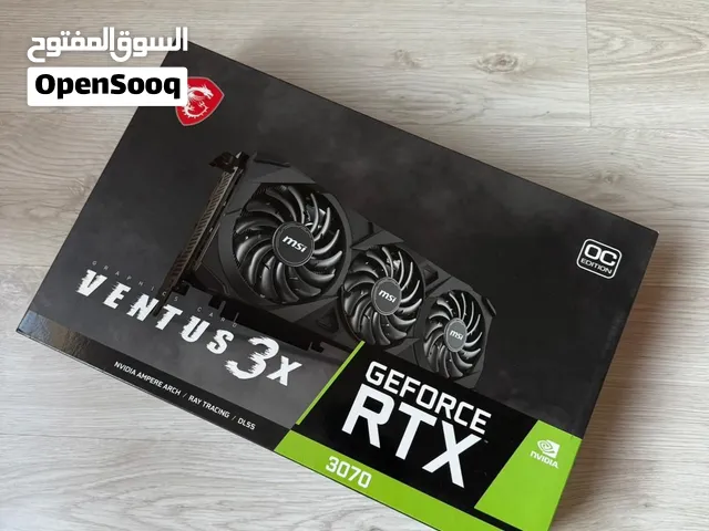 MSI NVIDIA GeForce RTX 3070 VENTUS 3X OC 8GB GDDR6 Graphics Card