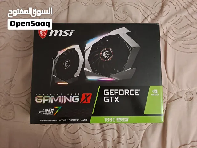 للبيع كرت 1660 super وقابل بالمعقول