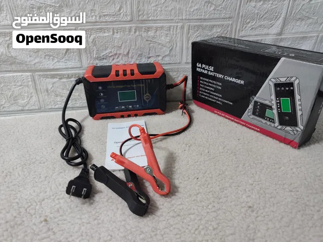 شاحن ومصلح بطاريات السيارات والدراجات الذكي 12V 6A (جديد)