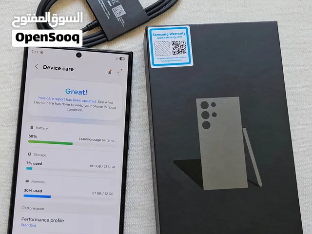 Samsung S24 Ultra 5G 256GB/12GB  Opened Box Only  Delivery Available At Dubai  سامسونج S24 Ultra 5G