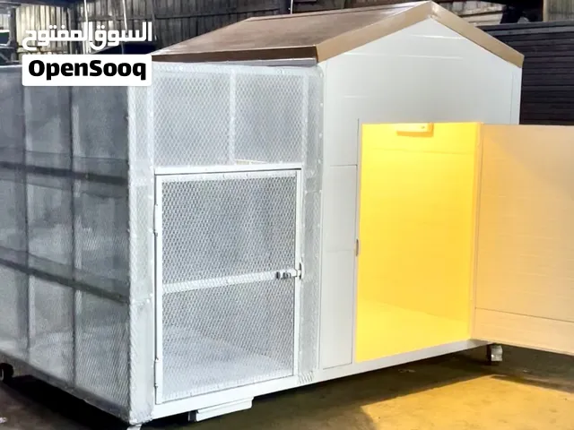 اقفاص للكلاب والحيوانات الاليفه (اكواخ)