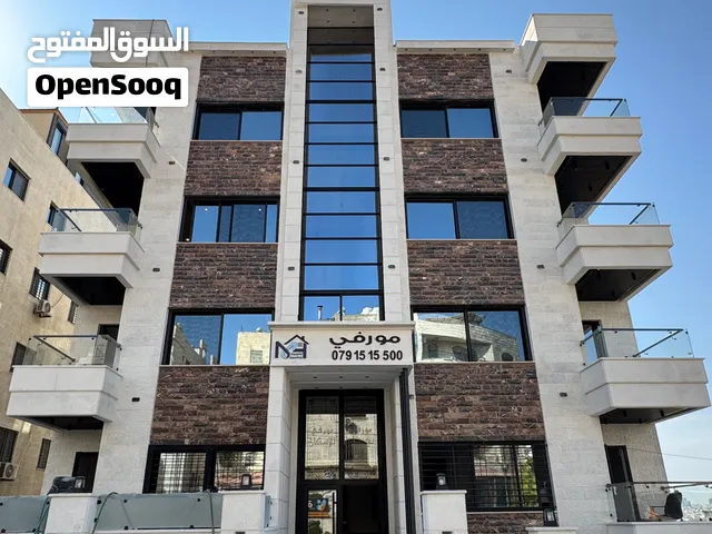 شقة فاخرة مع روف للبيع في – ربوة عبدون  185م2 + روف 40م ترس 70م  ذات إطلالة رائعه و هادئه