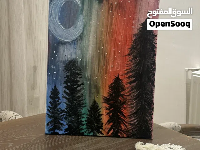 لوحة منظر ليلي