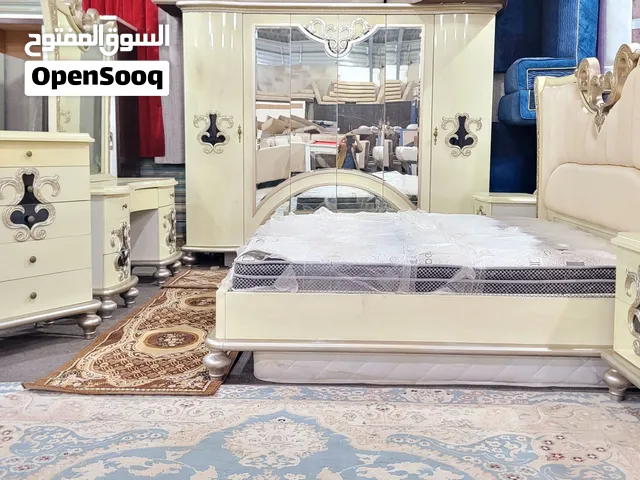 غرفة نوم ملكية درجة أولى وارد خارجي مستخدم نظيف شبهه جديده حراج السلطان للأثاث  سوق الحصبه المركزي
