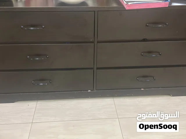 Six drawers wooden cupboard