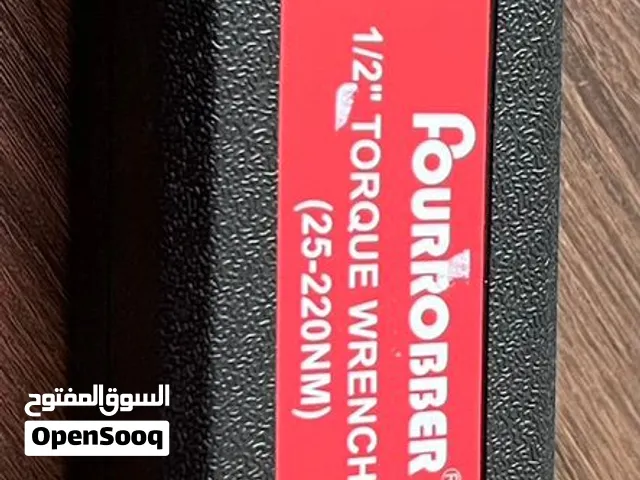 ساعة عزم قياسي (Torque Wrench Set) من Fourrobber — لغاية 220 نيوتن