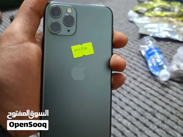 ايفون 11 برو متخطي للبيع بحالة ممتازة جدا مش مغير شي بالضمان