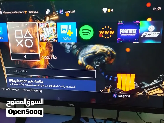 موجود شاشة MAG 100hz دقه ووضوح عالي مع محول وسلك HDMI